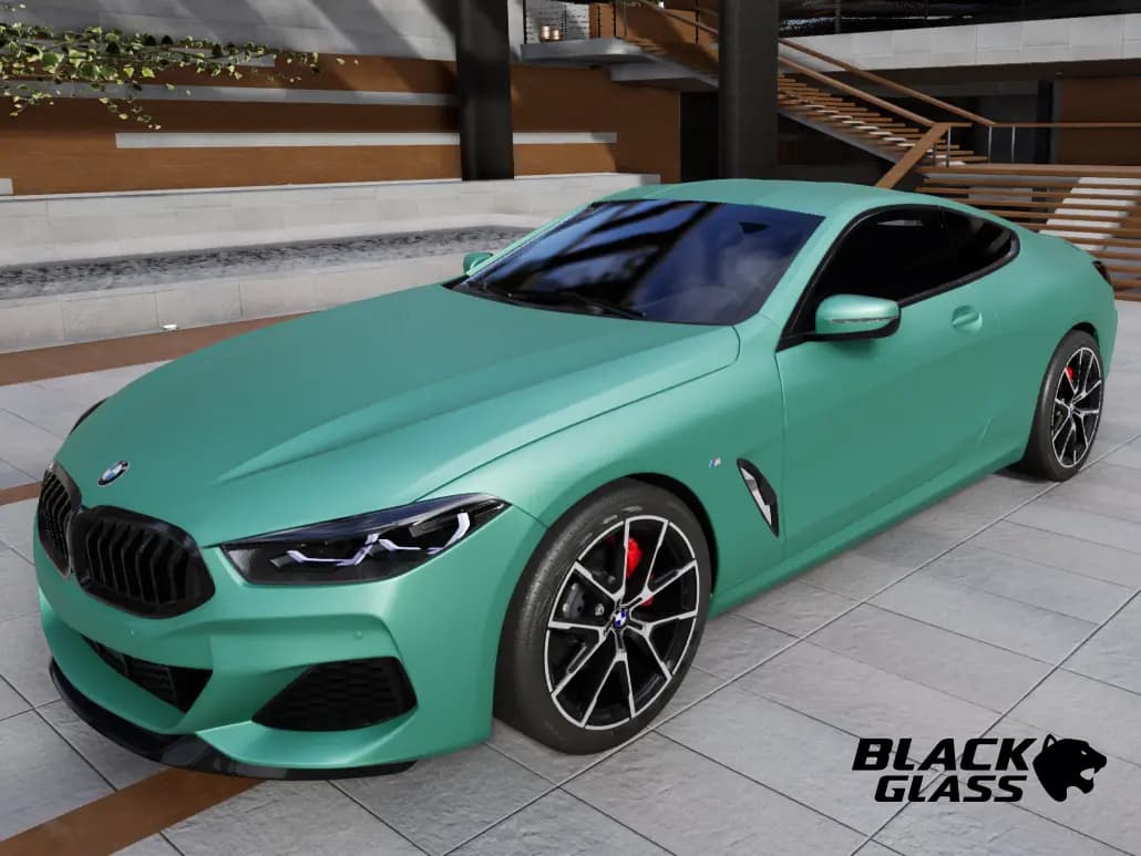 Matte Metallic Emerald Green