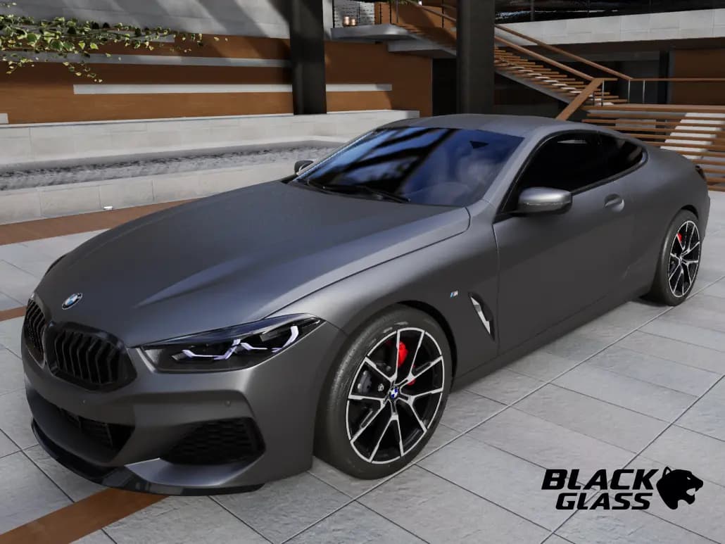 Matte Metallic Gunmetal