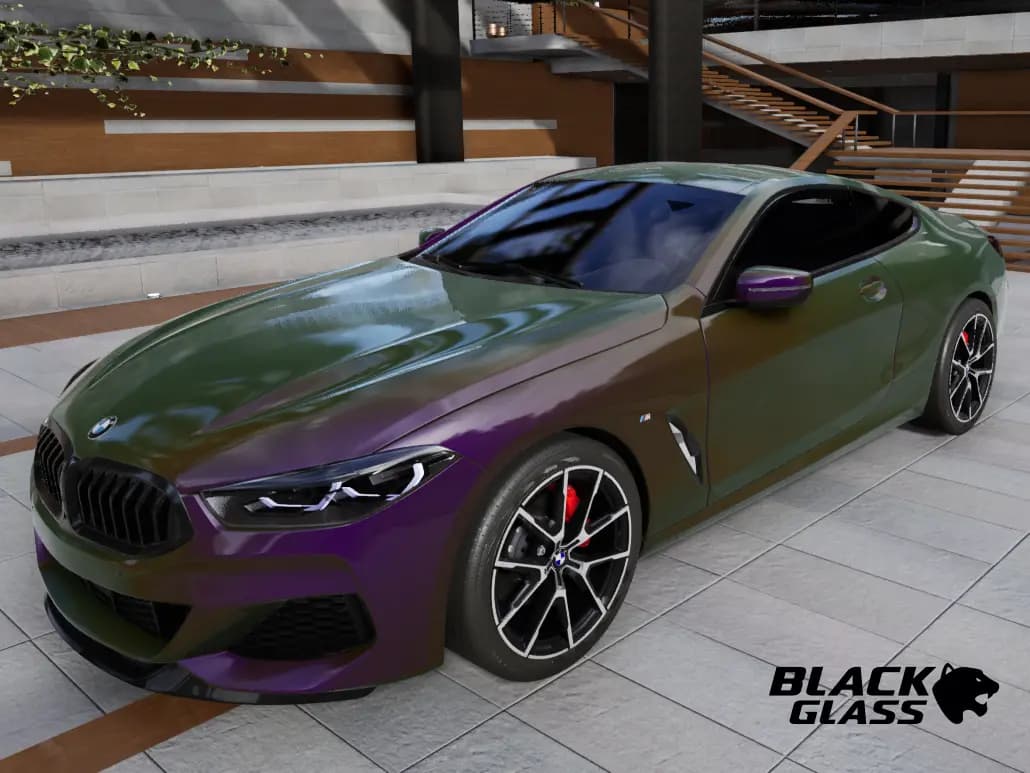 Scarab Green Violet Gloss
