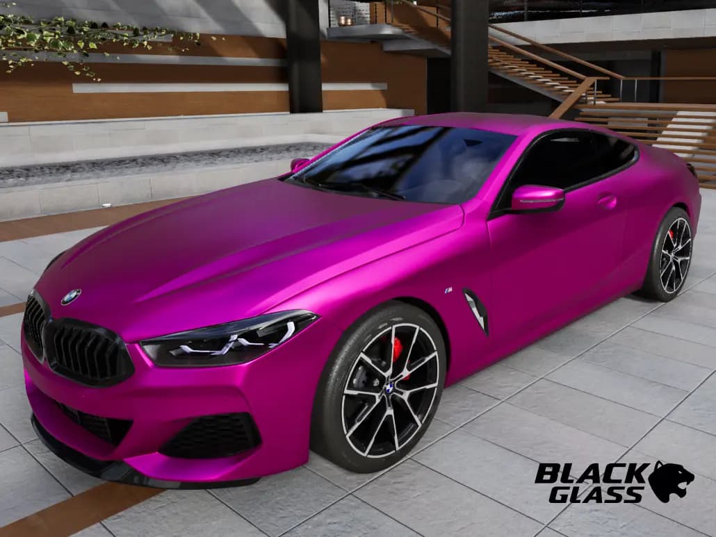 Super Chrome Pink Satin