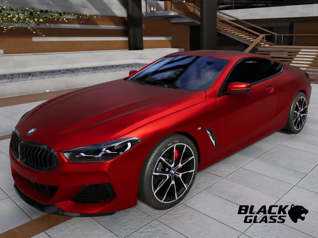 Super Chrome Red Satin
