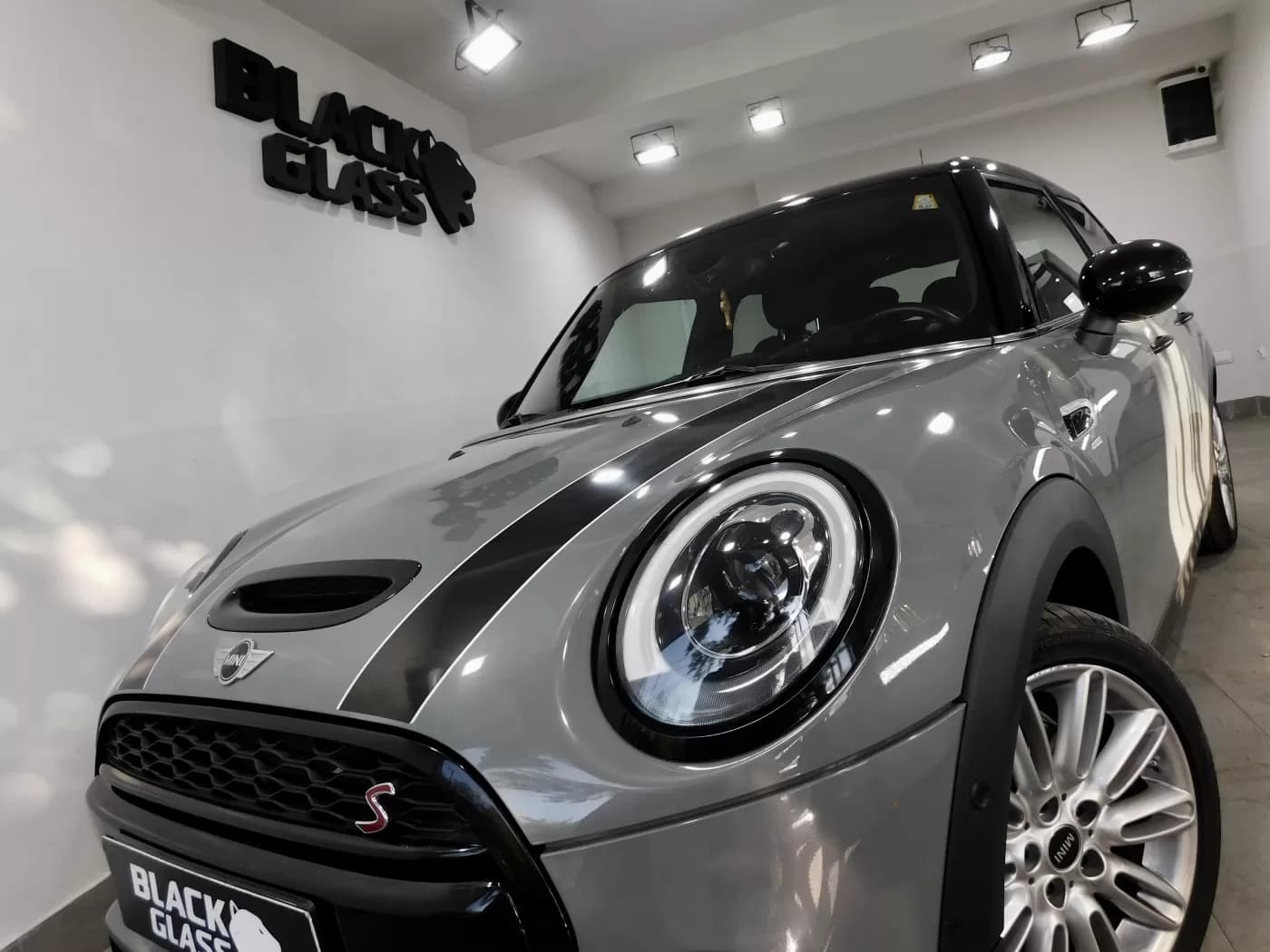 auto folija parcialno presvlacenje mini cooper