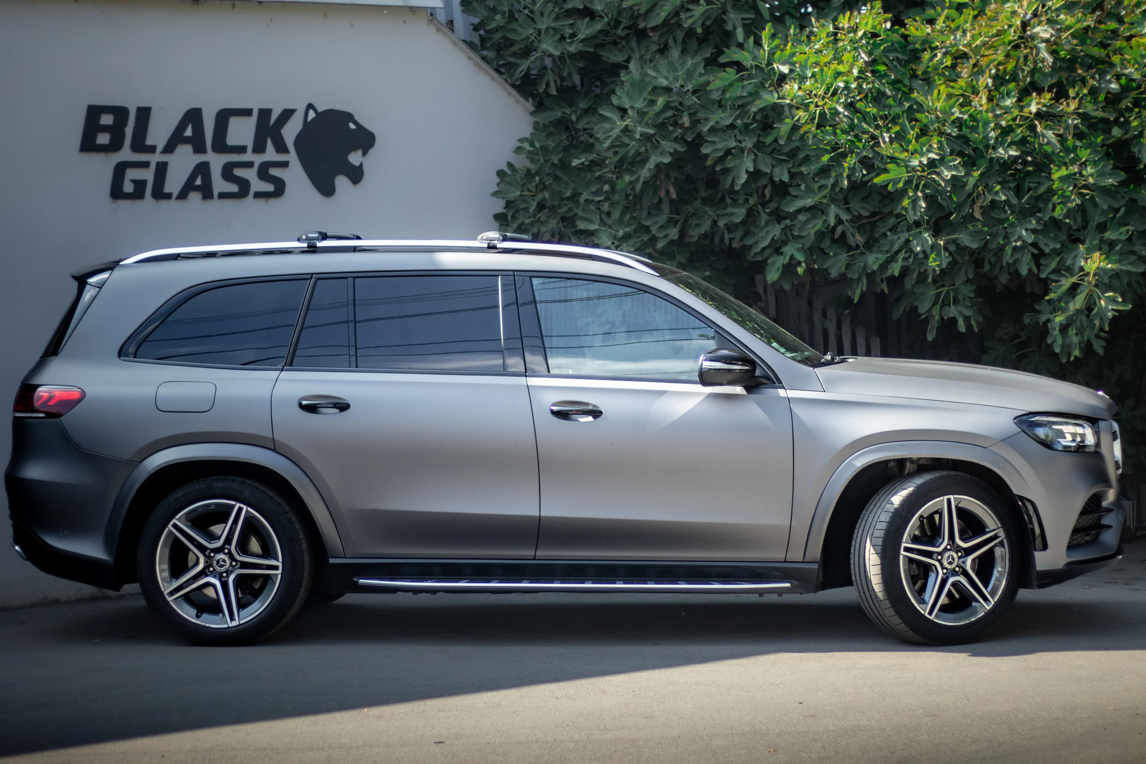 Mercedes GLS gun metal