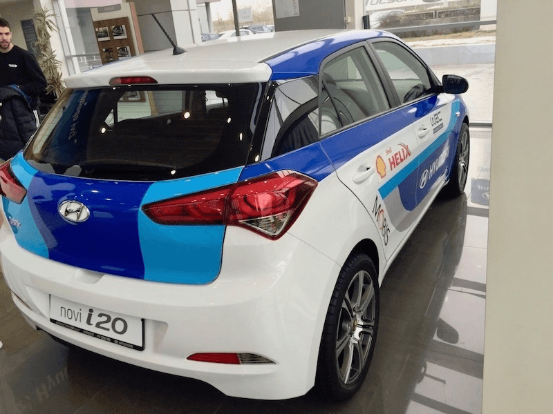 Hyundai i20 zatamnjivanje stakala