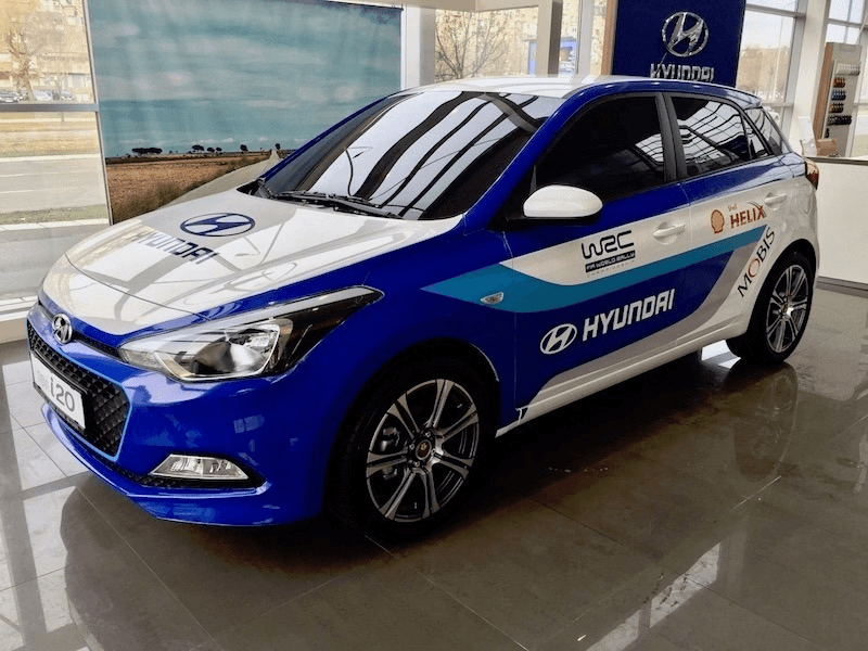 Hyundai i20 detalj folije