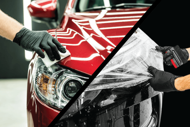 Keramički premaz vs. 
Zaštitna folija za auto 
lak