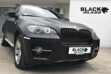 Mat crna folija za auto