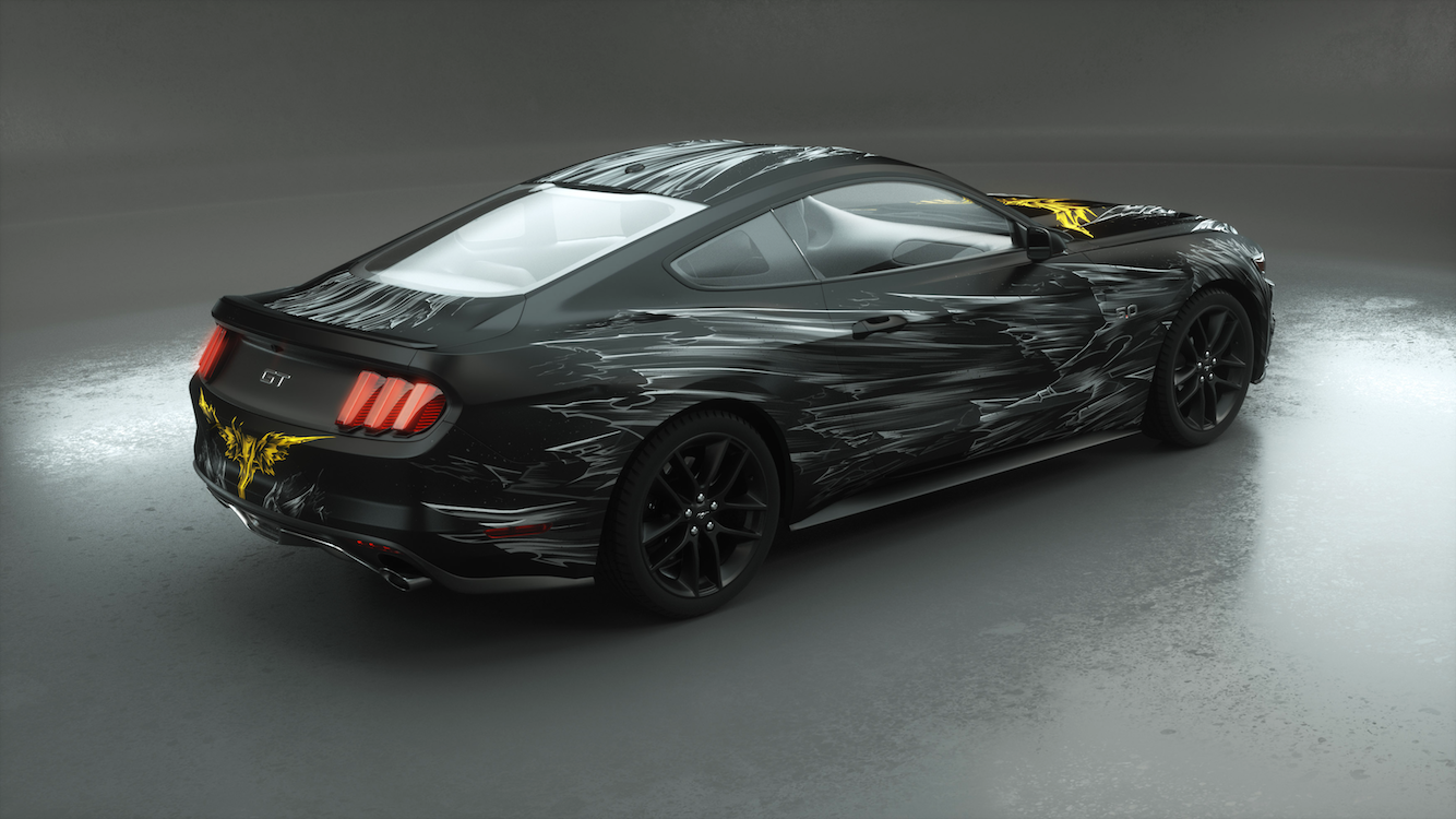 Autofolie , Car Wrapping - schwarz matt Bild - Web - 157,89 KB - Honda  Forum & Tuning